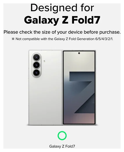 Ringke Hinge Dual Easy Pro Film Samsung Galaxy Z Fold 7 Hinge Protector (2-Pack) afbeelding 3