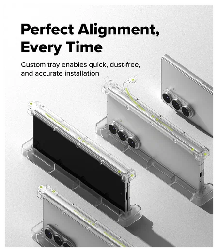 Ringke Hinge Dual Easy Pro Film Samsung Galaxy Z Fold 7 Hinge Protector (2-Pack) afbeelding 6