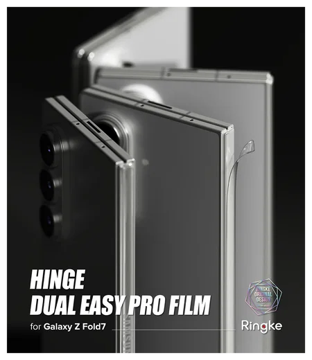 Ringke Hinge Dual Easy Pro Film Samsung Galaxy Z Fold 7 Hinge Protector (2-Pack) afbeelding 9