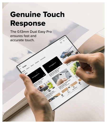 Ringke Samsung Galaxy Z Fold 7 3-in-1 Protector Set Display/Voorkant/Hinge afbeelding 10