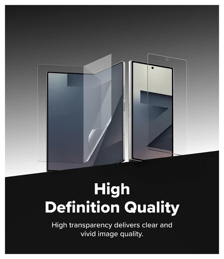 Ringke Samsung Galaxy Z Fold 7 3-in-1 Protector Set Display/Voorkant/Hinge afbeelding 12