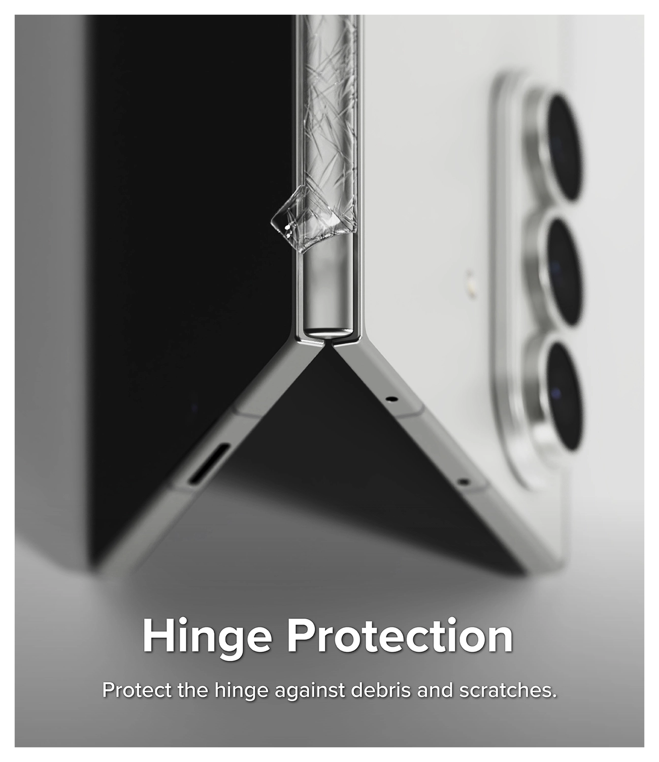 Ringke Samsung Galaxy Z Fold 7 3-in-1 Protector Set Display/Voorkant/Hinge afbeelding 7