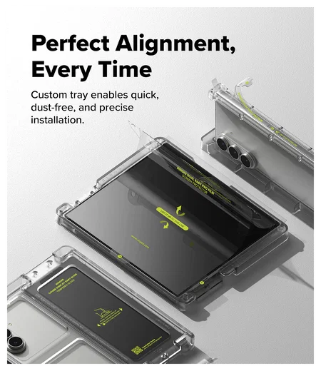 Ringke Samsung Galaxy Z Fold 7 3-in-1 Protector Set Display/Voorkant/Hinge afbeelding 5