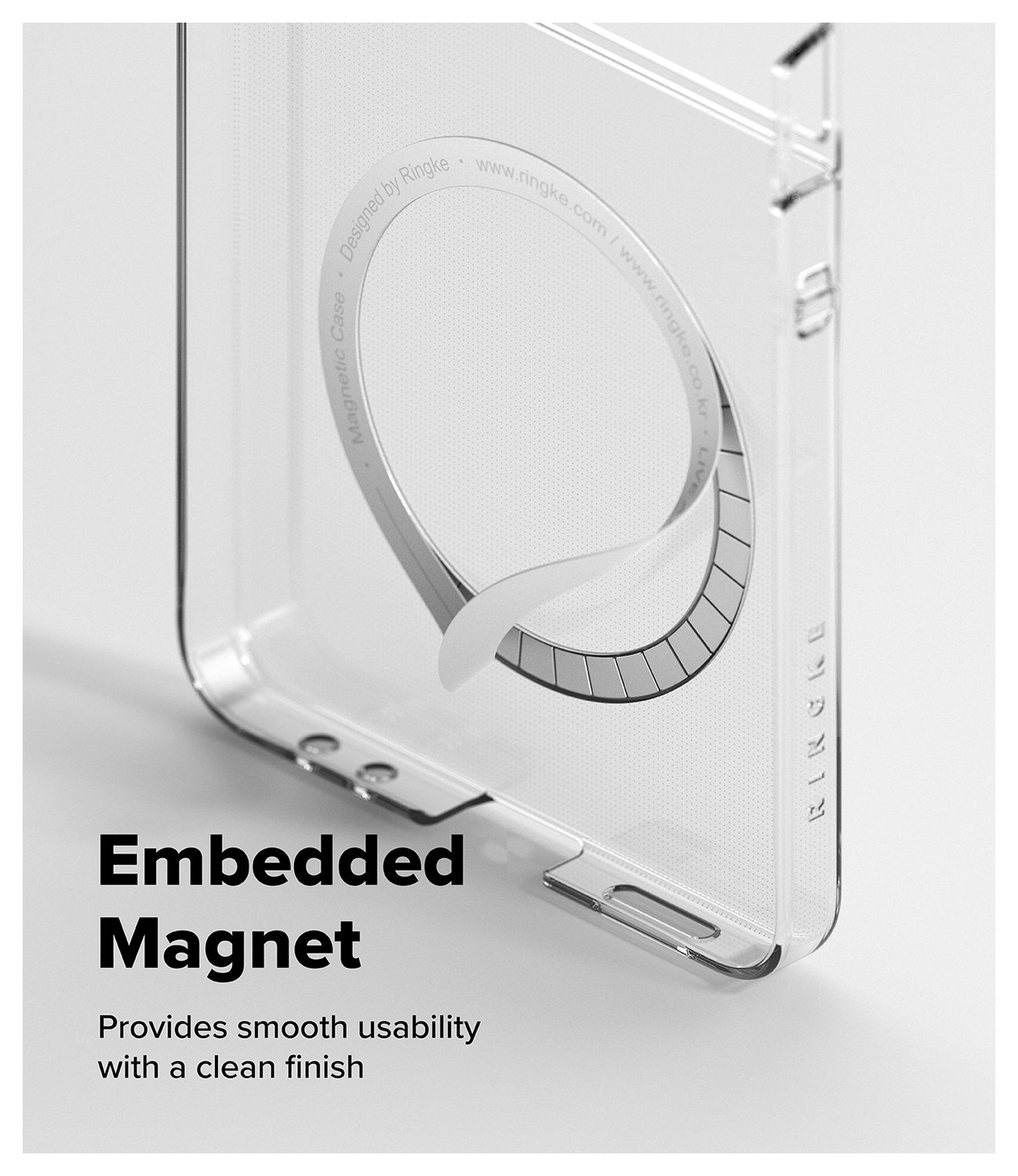 Ringke Slim Magnetic Samsung Galaxy Z Flip 7 Hoesje MagSafe Transparant afbeelding 6