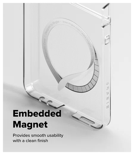 Ringke Slim Magnetic Samsung Galaxy Z Flip 7 Hoesje MagSafe Transparant afbeelding 6