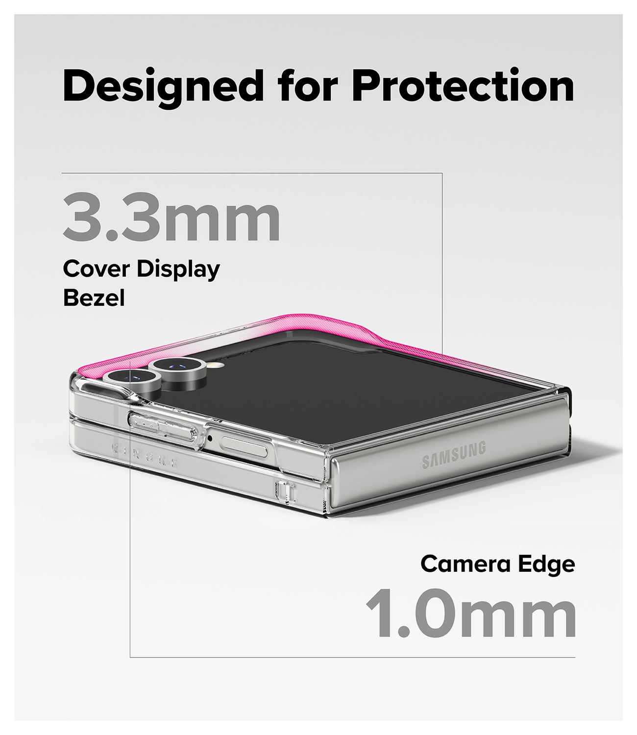Ringke Slim Magnetic Samsung Galaxy Z Flip 7 Hoesje MagSafe Transparant afbeelding 8