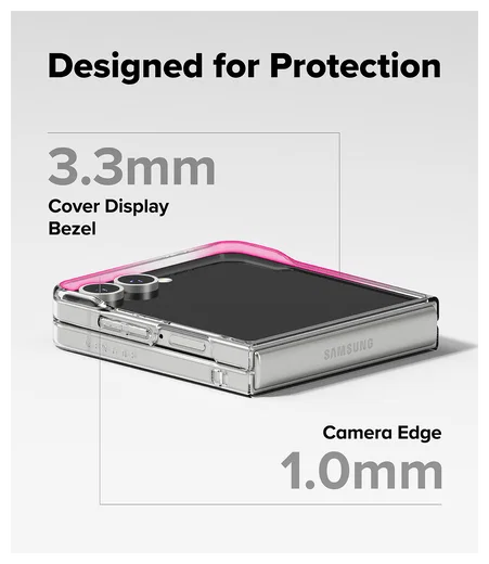 Ringke Slim Magnetic Samsung Galaxy Z Flip 7 Hoesje MagSafe Transparant afbeelding 8