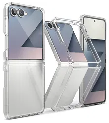 Ringke Fusion Samsung Galaxy Z Flip 7 Hoesje Back Cover Transparant afbeelding