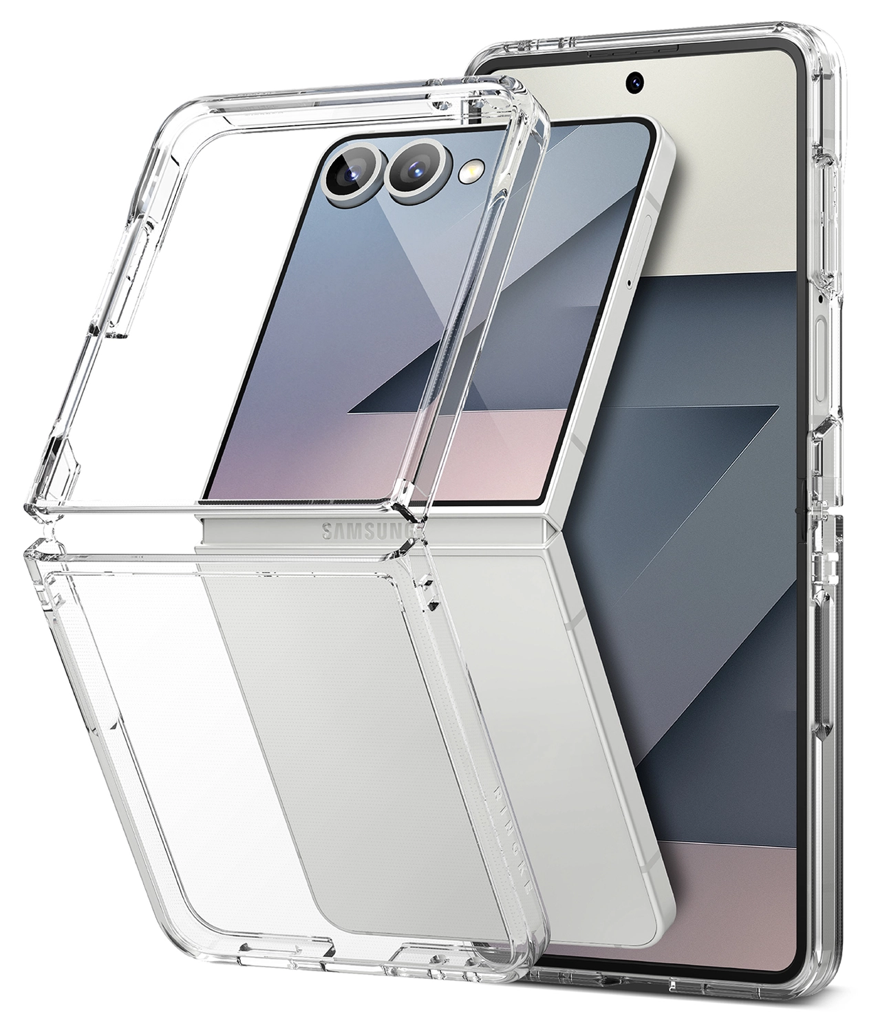 Ringke Fusion Samsung Galaxy Z Flip 7 Hoesje Back Cover Transparant afbeelding 13