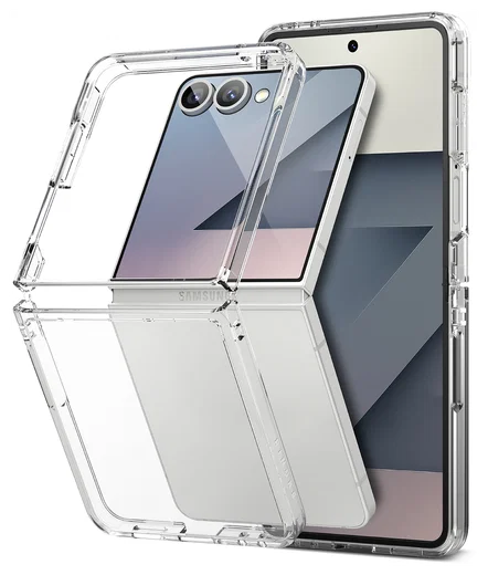 Ringke Fusion Samsung Galaxy Z Flip 7 Hoesje Back Cover Transparant afbeelding 13