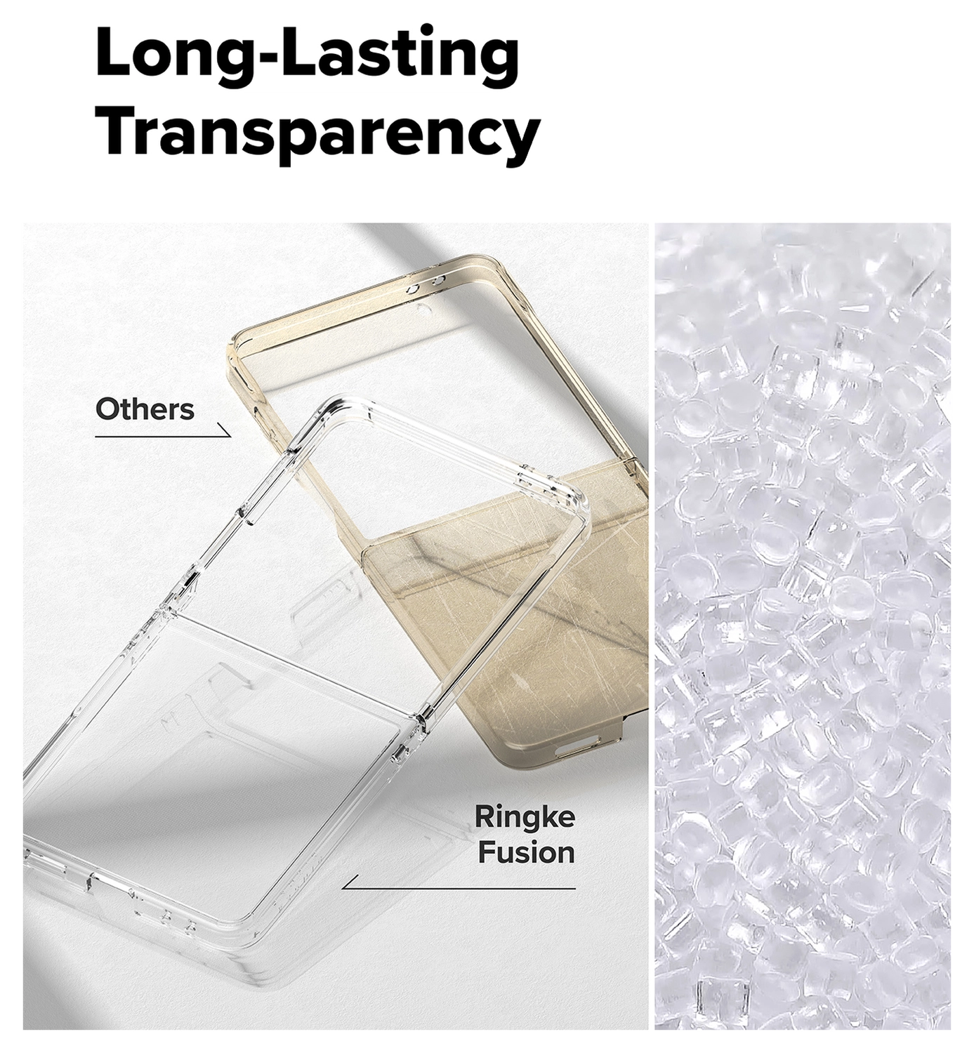 Ringke Fusion Samsung Galaxy Z Flip 7 Hoesje Back Cover Transparant afbeelding 6