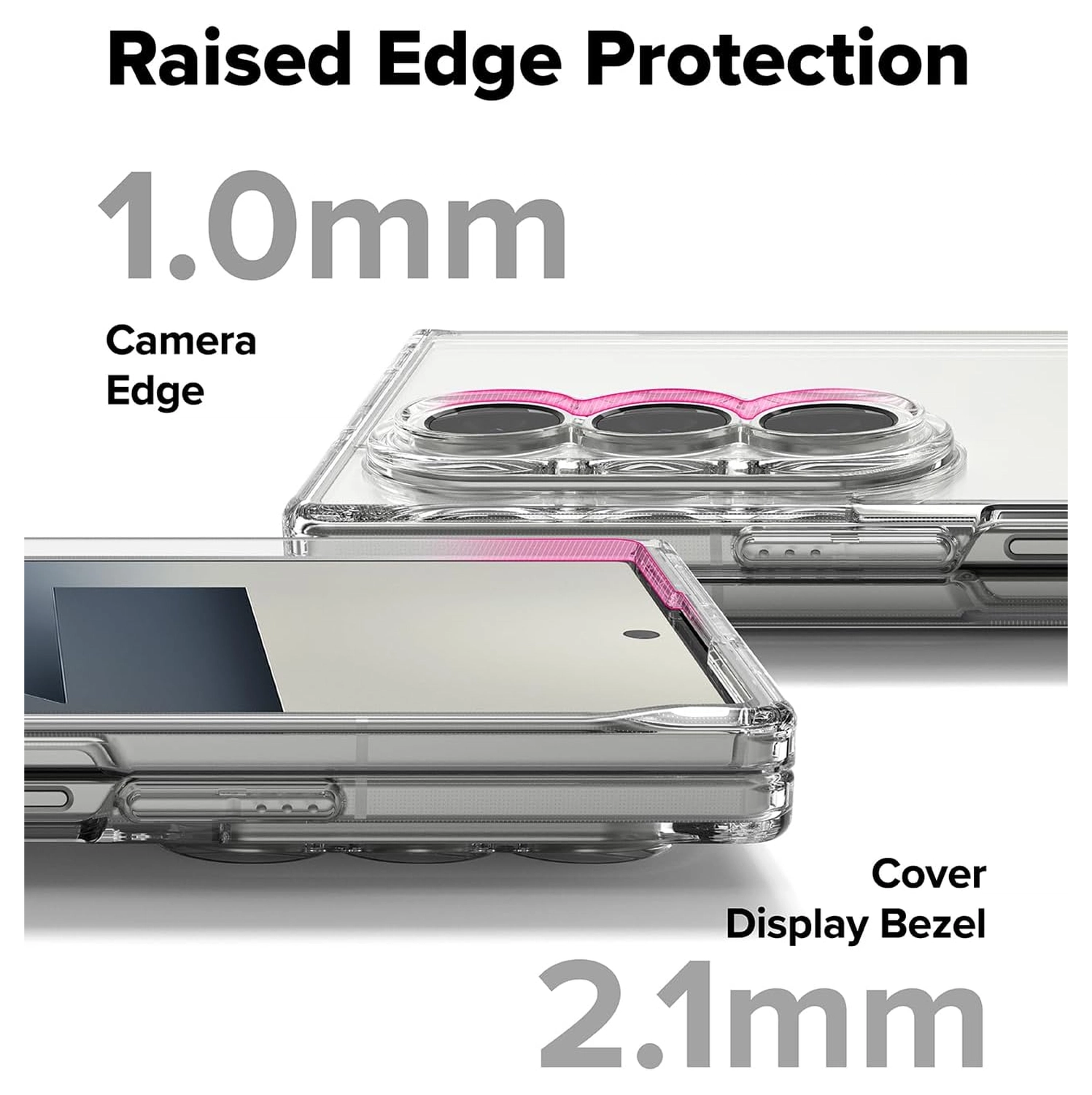Ringke Fusion Samsung Galaxy Z Flip 7 Hoesje Back Cover Transparant afbeelding 9