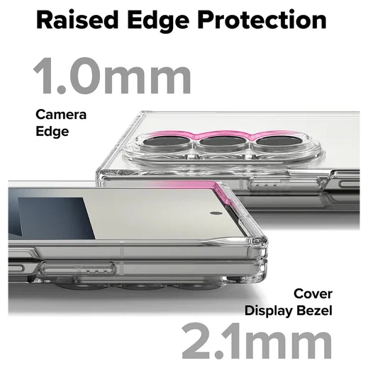 Ringke Fusion Samsung Galaxy Z Flip 7 Hoesje Back Cover Transparant afbeelding 9