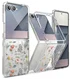 Ringke Fusion Design Samsung Galaxy Z Flip 7 Hoesje Back Cover Dry Flowers afbeelding 1