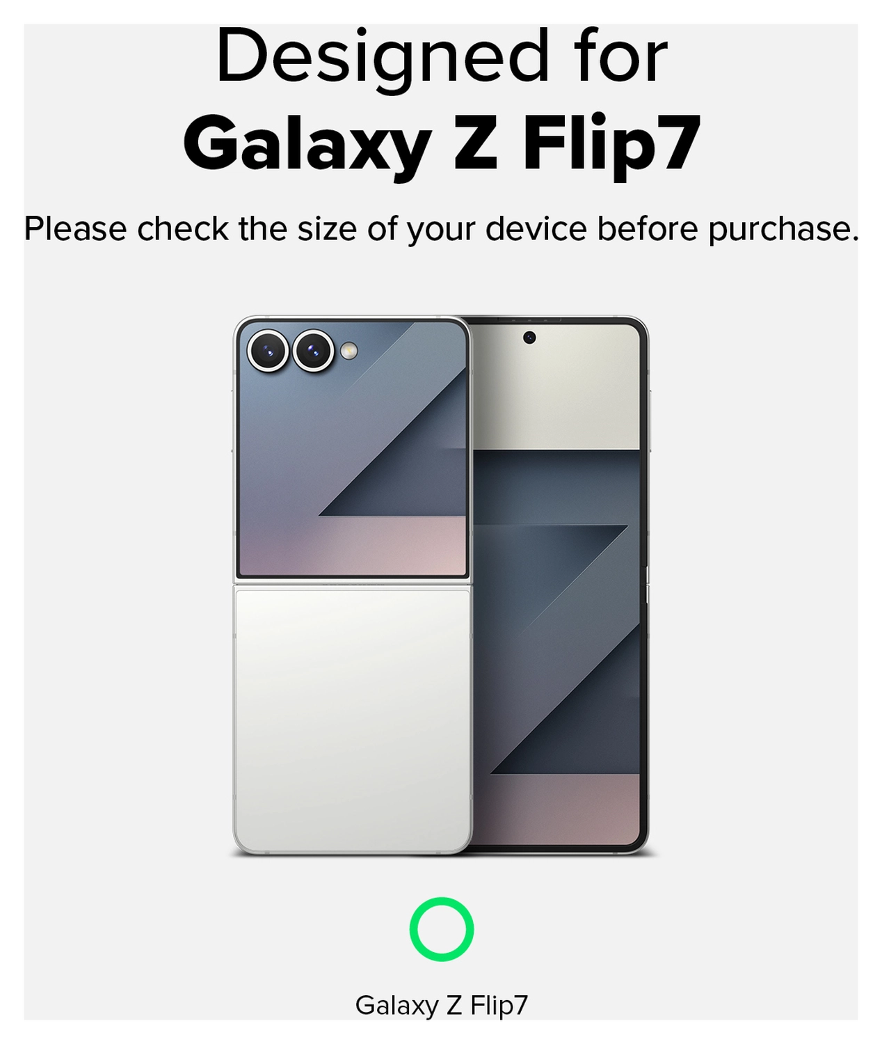Ringke Fusion Design Samsung Galaxy Z Flip 7 Hoesje Back Cover Dry Flowers afbeelding 3