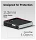 Ringke Onyx Samsung Galaxy Z Flip 7 Hoesje Flexibel TPU Back Cover Zwart afbeelding 7