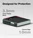 Ringke Onyx Samsung Galaxy Z Flip 7 Hoesje Flexibel TPU Back Cover Groen afbeelding 4