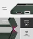 Ringke Onyx Samsung Galaxy Z Flip 7 Hoesje Flexibel TPU Back Cover Groen afbeelding 7