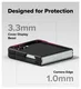 Ringke Onyx Magnetic Samsung Galaxy Z Flip 7 Hoesje MagSafe Zwart afbeelding 6