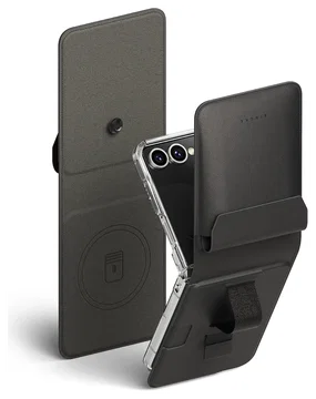 Ringke Folio Grip Wallet Magnetic Samsung Galaxy Z Flip 7 Hoesje Zwart