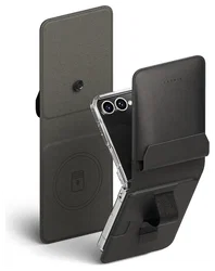 Ringke Folio Grip Wallet Magnetic Samsung Galaxy Z Flip 7 Hoesje Zwart afbeelding