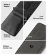 Ringke Folio Grip Wallet Magnetic Samsung Galaxy Z Flip 7 Hoesje Zwart afbeelding 3