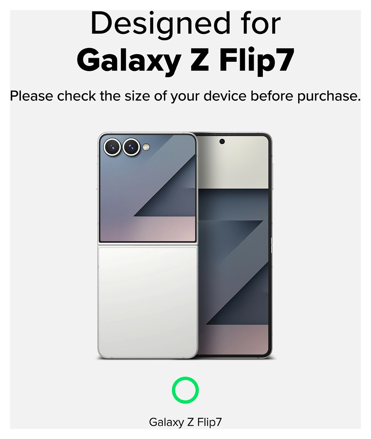 Ringke Dual Easy Pro Film Samsung Galaxy Z Flip 7 Screen Protector Jig 2-Pack afbeelding 3