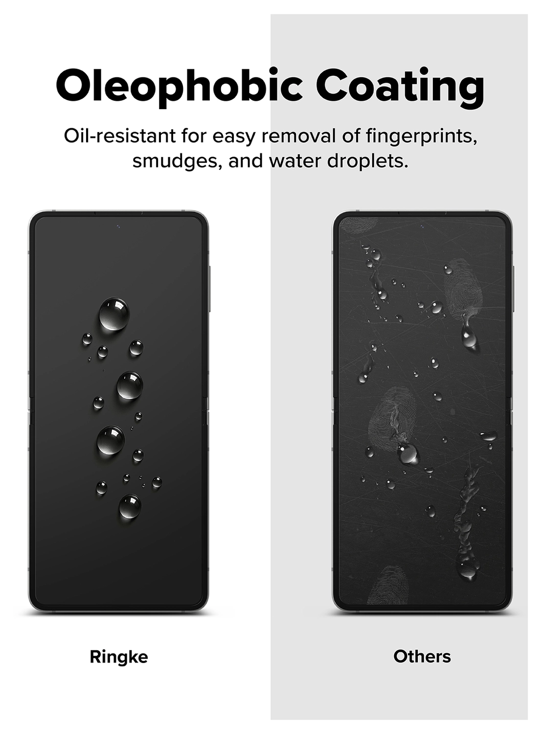 Ringke Dual Easy Pro Film Samsung Galaxy Z Flip 7 Screen Protector Jig 2-Pack afbeelding 8