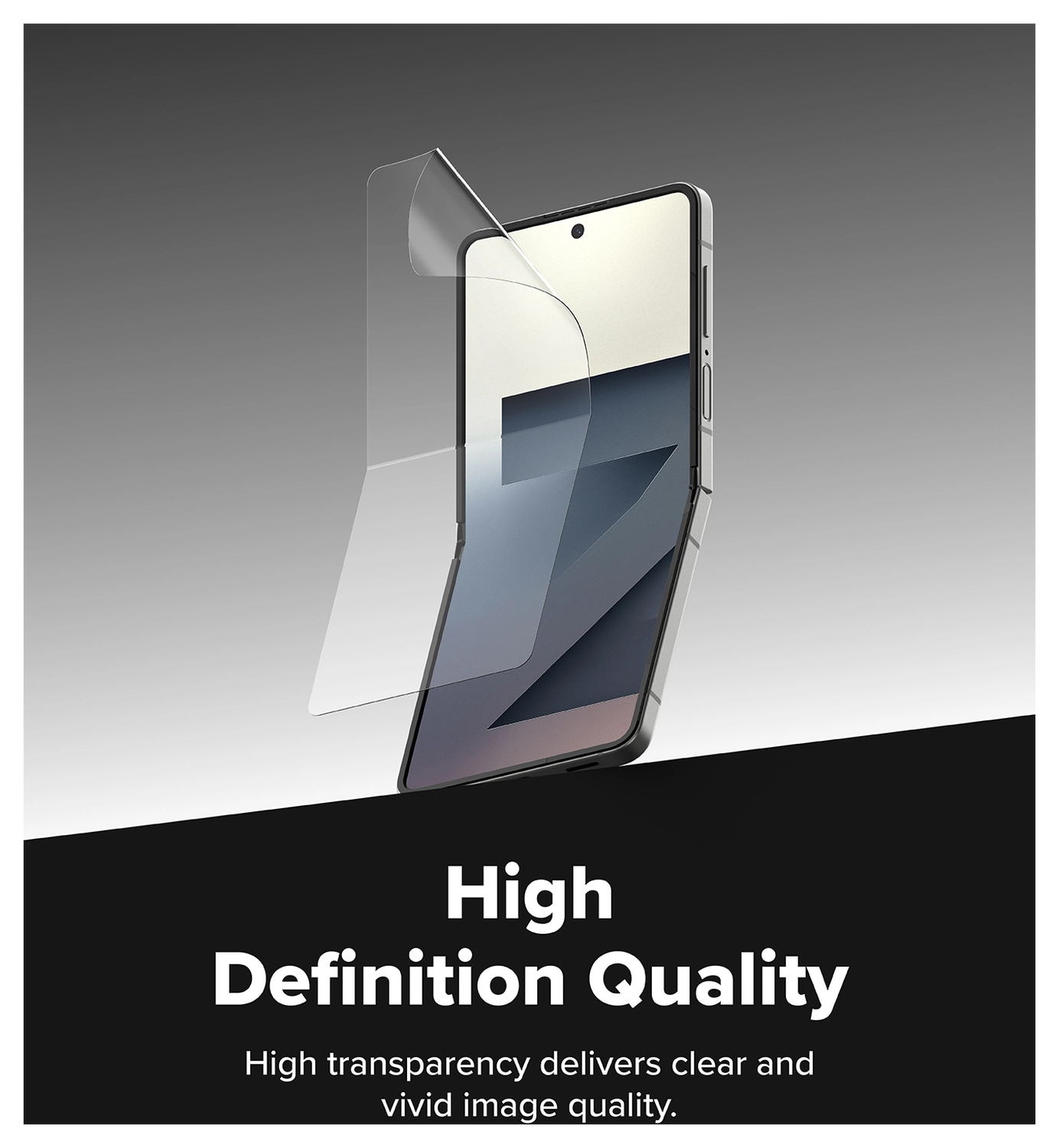 Ringke Dual Easy Pro Film Samsung Galaxy Z Flip 7 Screen Protector Jig 2-Pack afbeelding 9