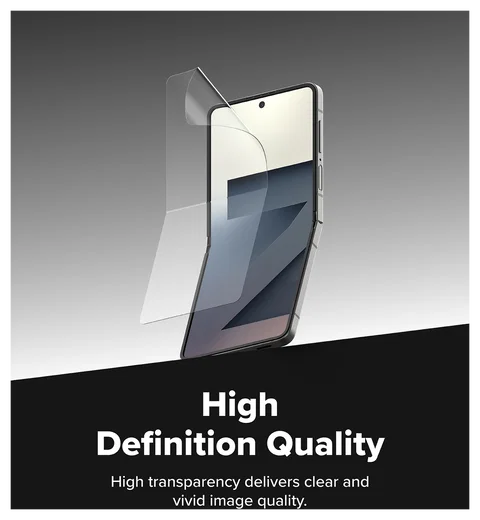 Ringke Dual Easy Pro Film Samsung Galaxy Z Flip 7 Screen Protector Jig 2-Pack afbeelding 9