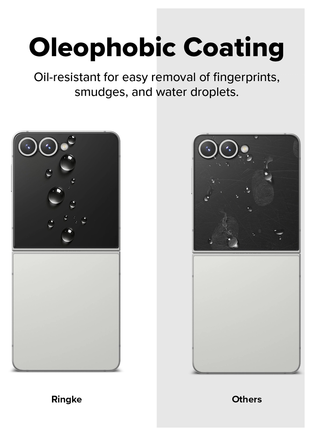 Ringke Cover Display Easy Slide Pro Samsung Z Flip 7 Screen Protector Jig 2-Pack afbeelding 12