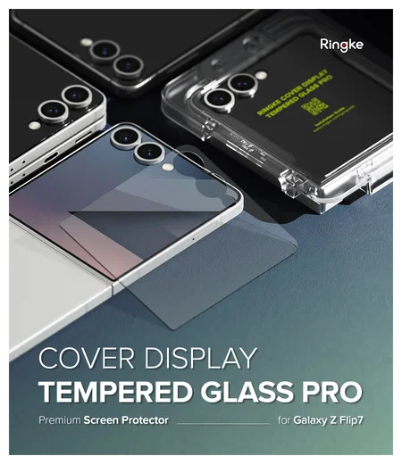 Ringke Cover Display Easy Slide Pro Samsung Z Flip 7 Screen Protector Jig 2-Pack afbeelding 15