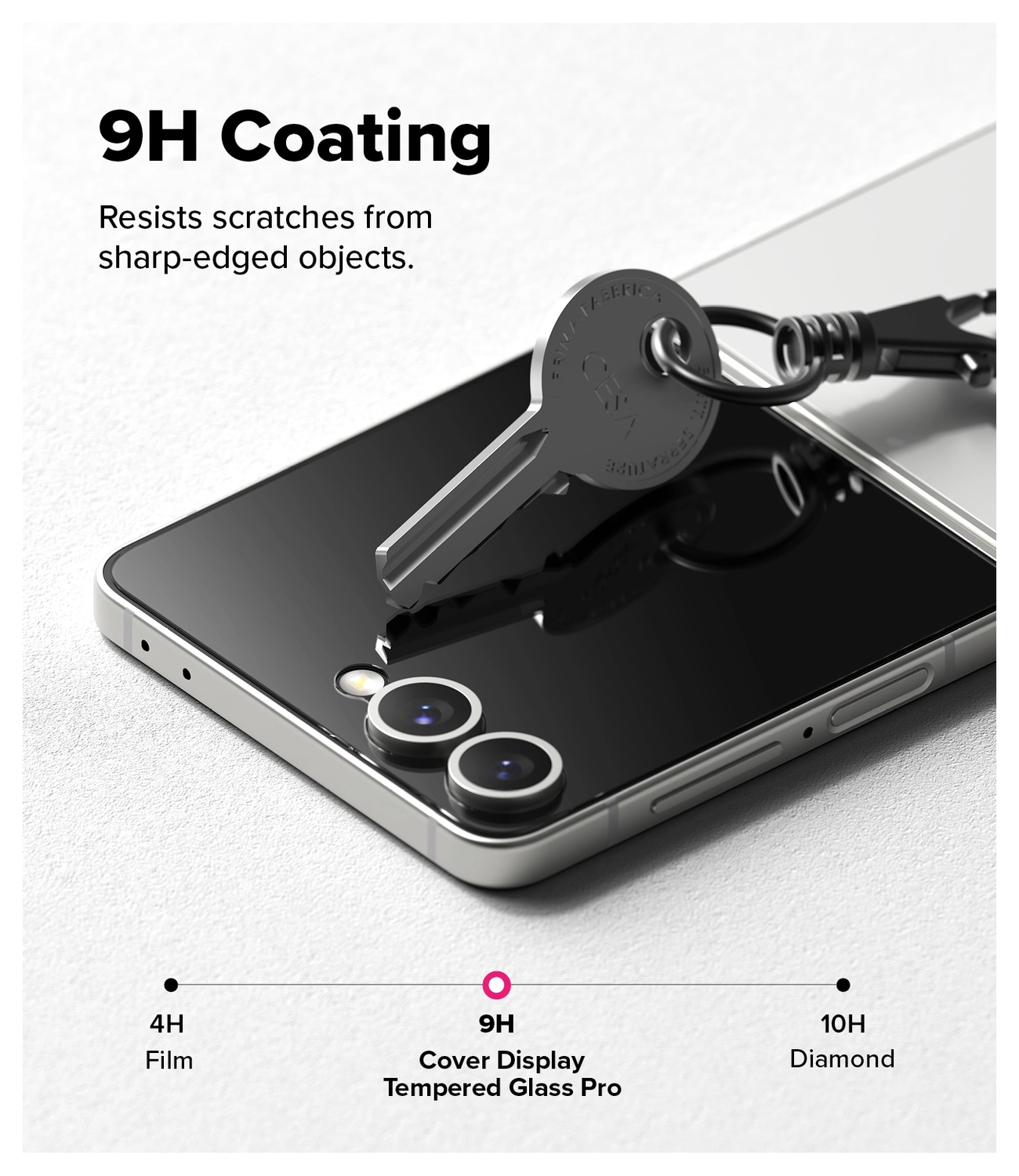 Ringke Cover Display Easy Slide Pro Samsung Z Flip 7 Screen Protector Jig 2-Pack afbeelding 6