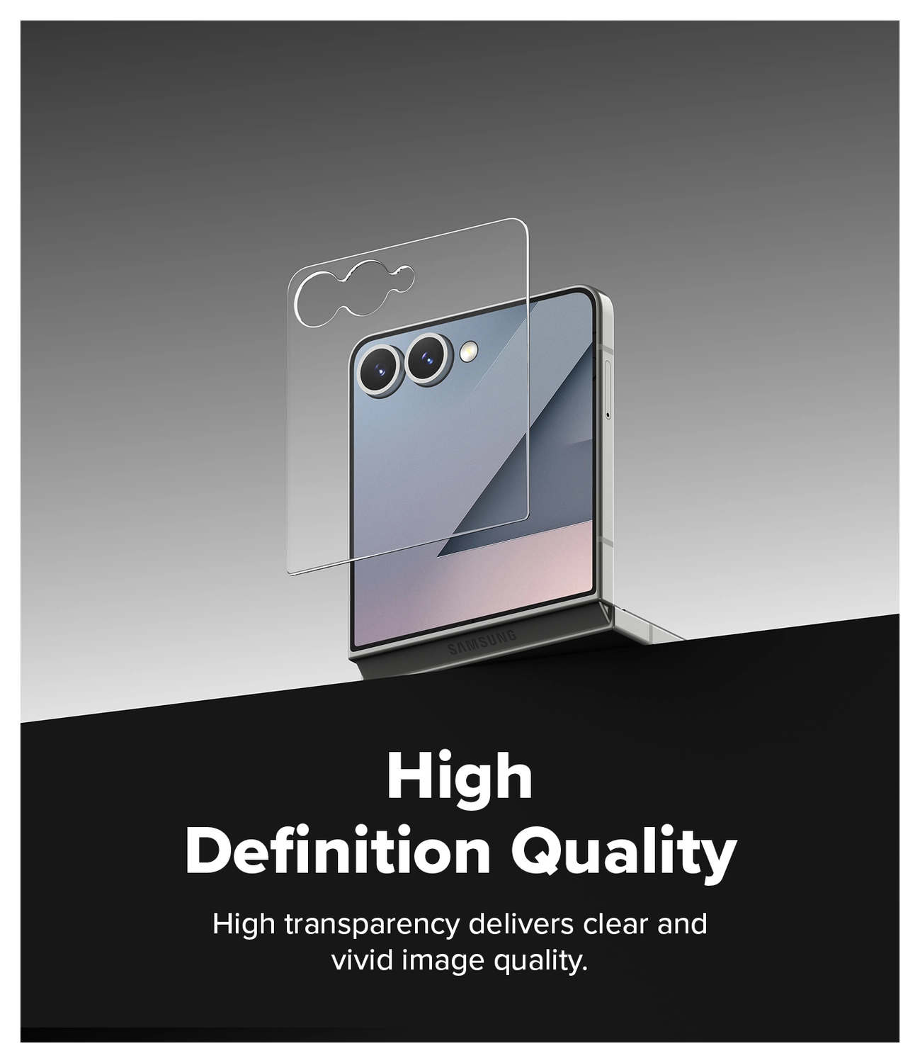 Ringke Cover Display Easy Slide Pro Samsung Z Flip 7 Screen Protector Jig 2-Pack afbeelding 8
