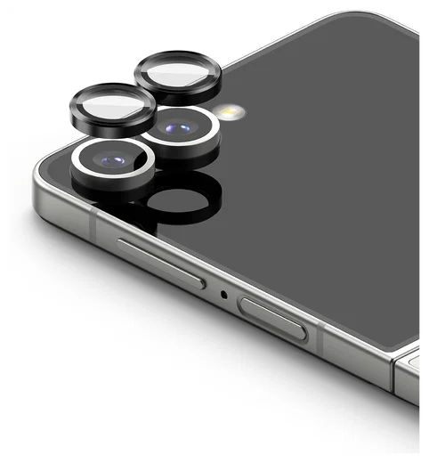 Ringke Frame Glass Samsung Galaxy Z Flip 7 Camera Protector Zwart (2-Pack) afbeelding 13