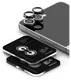 Ringke Frame Glass Samsung Galaxy Z Flip 7 Camera Protector Zwart (2-Pack) afbeelding 2