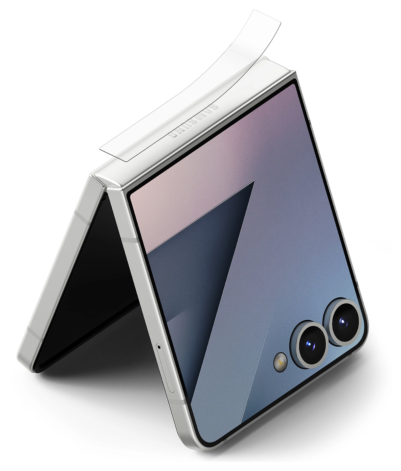 Ringke Hinge Dual Easy Pro Film Samsung Galaxy Z Flip 7 Hinge Protector (2-Pack) afbeelding 11