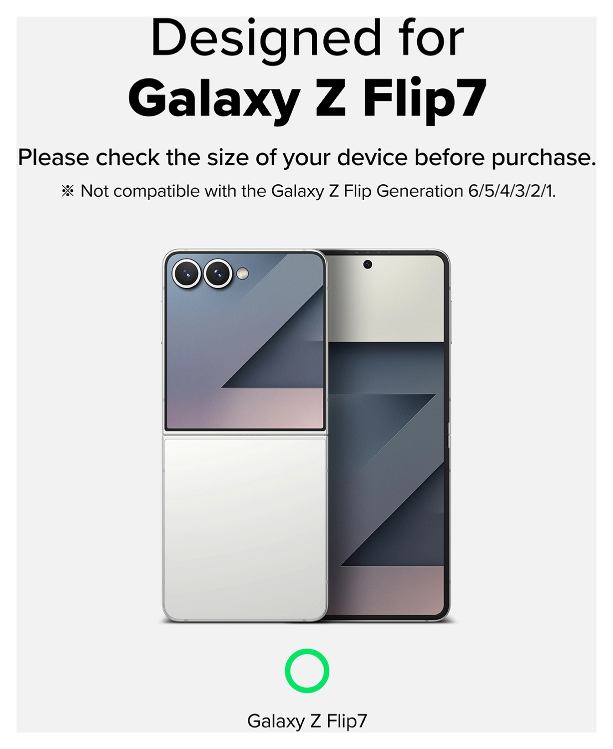 Ringke Hinge Dual Easy Pro Film Samsung Galaxy Z Flip 7 Hinge Protector (2-Pack) afbeelding 3