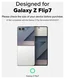 Ringke Hinge Dual Easy Pro Film Samsung Galaxy Z Flip 7 Hinge Protector (2-Pack) afbeelding 3