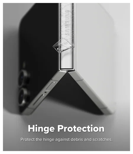 Ringke Hinge Dual Easy Pro Film Samsung Galaxy Z Flip 7 Hinge Protector (2-Pack) afbeelding 4