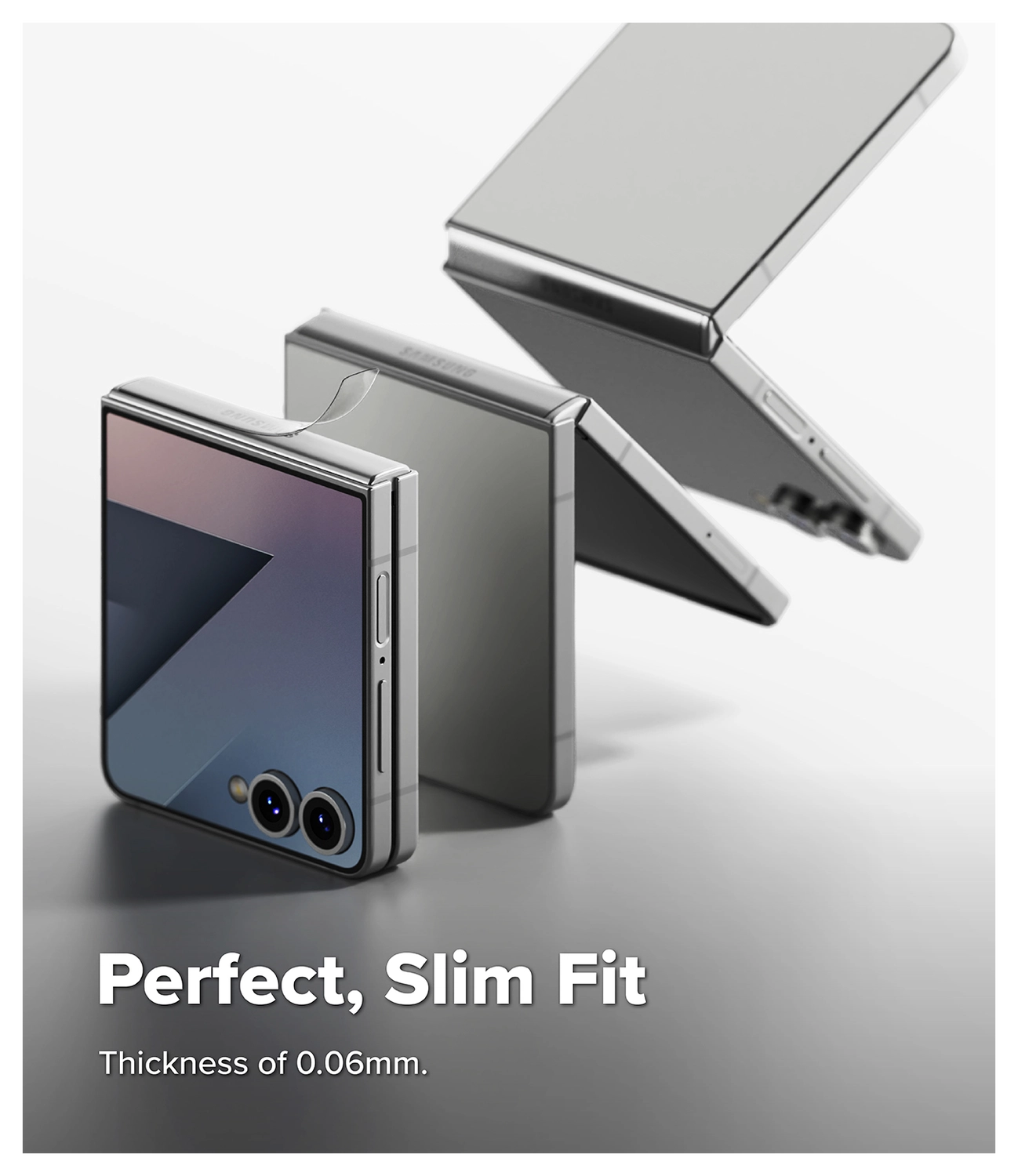 Ringke Hinge Dual Easy Pro Film Samsung Galaxy Z Flip 7 Hinge Protector (2-Pack) afbeelding 6