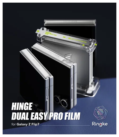 Ringke Hinge Dual Easy Pro Film Samsung Galaxy Z Flip 7 Hinge Protector (2-Pack) afbeelding 9