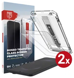 Rosso Samsung Galaxy S25 Edge Tempered Glass met Installatietray (2-Pack) afbeelding