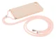 Apple iPhone 17e / 16e Hoesje met Koord en Camera Bescherming Back Cover Roze afbeelding 6
