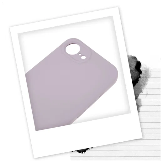 Apple iPhone 17e / 16e Hoesje met Koord en Camera Bescherming Back Cover Paars afbeelding 2