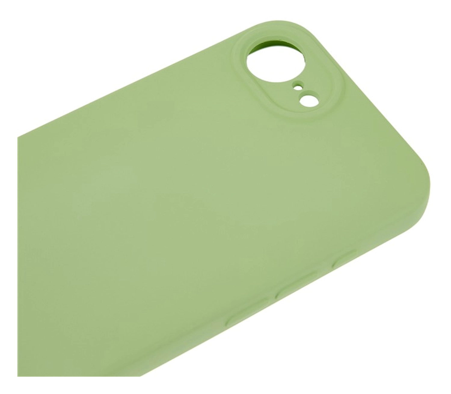 Apple iPhone 17e / 16e Hoesje met Koord en Camera Bescherming Back Cover Matcha afbeelding 9
