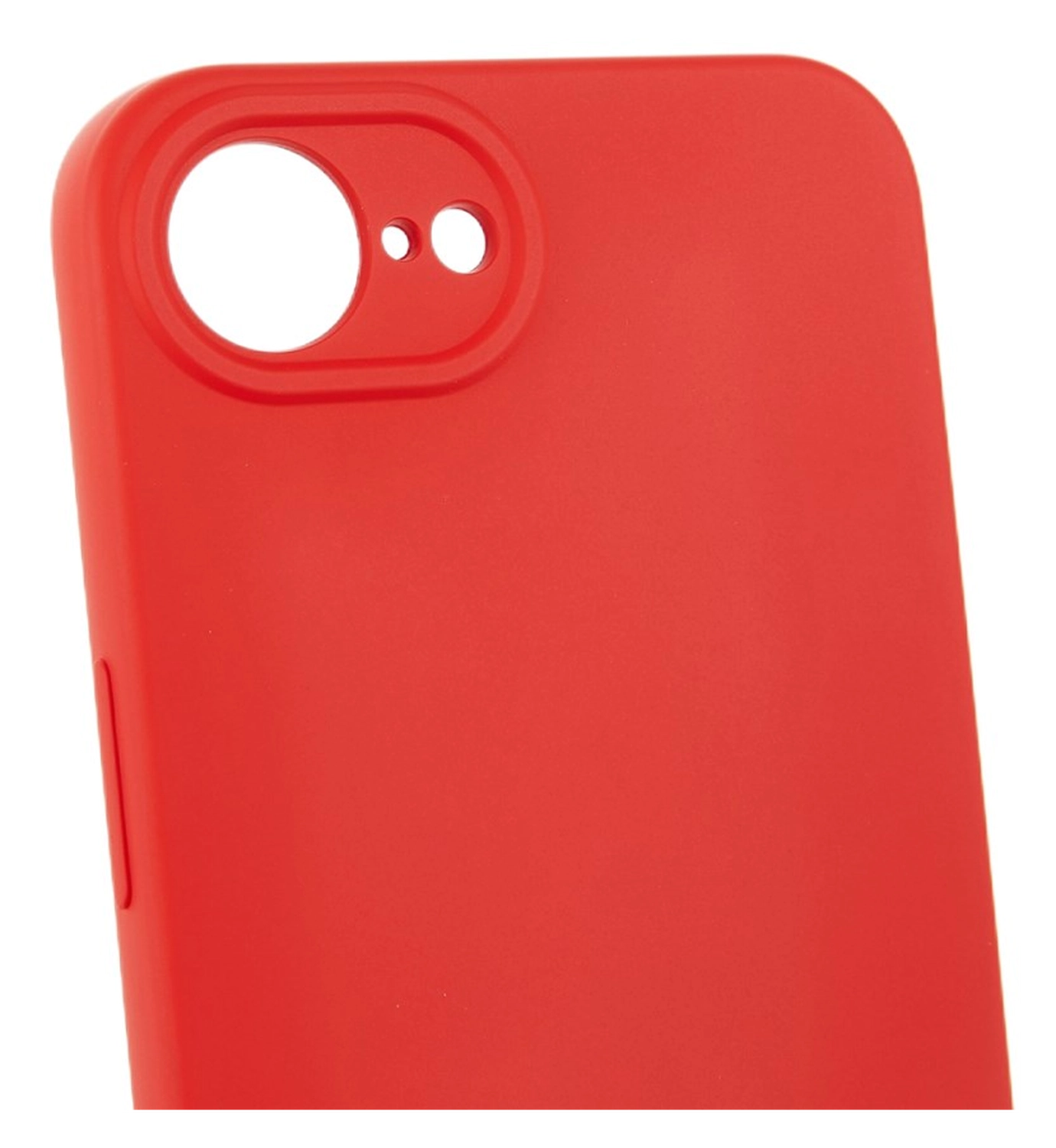 Apple iPhone 17e / 16e Hoesje met Koord en Camera Bescherming Back Cover Rood afbeelding 8