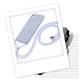 Apple iPhone 17e / 16e Hoesje met Koord en Camera Bescherming Back Cover Lichtpa afbeelding 2