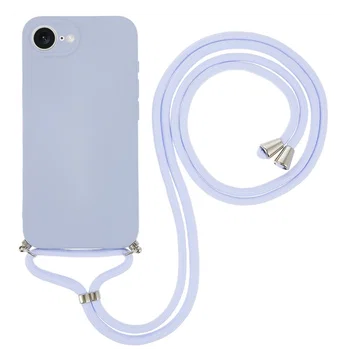 Apple iPhone 17e / 16e Hoesje met Koord en Camera Bescherming Back Cover Lichtpa