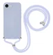 Apple iPhone 17e / 16e Hoesje met Koord en Camera Bescherming Back Cover Lichtpa afbeelding 1